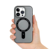 Youngkit Apple iPhone 15 Pro Kılıf Magsafe Şarj Özellikli Youngkit Rock Serisi Kapak thumbnail 9