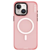 Youngkit Apple iPhone 15 Plus Kılıf Magsafe Şarj Özellikli Youngkit Colored Sand Serisi Kapak thumbnail 10