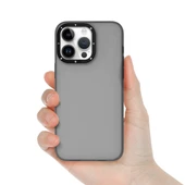 Youngkit Apple iPhone 15 Kılıf Buzlu Mat Tasarım Youngkit Hidden Sand Serisi Kapak - 4