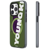 Youngkit Apple iPhone 15 Pro Max Kılıf Magsafe Şarj Özellikli Youngkit Binfen Serisi Yazı Temalı Kapak thumbnail 1