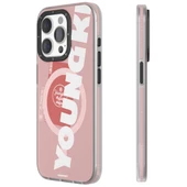 Youngkit Apple iPhone 15 Pro Kılıf Magsafe Şarj Özellikli Youngkit Binfen Serisi Yazı Temalı Kapak thumbnail 1