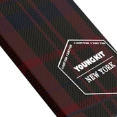 Youngkit Apple iPhone 15 Pro Max Kılıf Ekose Desenli Youngkit Gezhi Serisi Kapak - 8