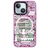 Youngkit Apple iPhone 15 Kılıf Magsafe Şarj Özellikli Youngkit Dark Matter Serisi Kapak thumbnail 1