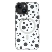 Youngkit Apple iPhone 14 Kılıf Magsafe Şarj Özellikli Polka Dot Desenli Youngkit Spots Serisi Kapak thumbnail 2