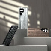 Youngkit Galaxy S24 Ultra Kılıf Magsafe Şarj Özellikli Sararmaya Dayanıklı Youngkit Wood Forest Serisi Kapak thumbnail 7