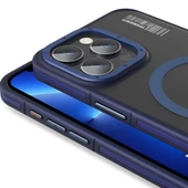 Youngkit Apple iPhone 13 Pro Max Kılıf Magsafe Şarj Özellikli Youngkit Rock Sand Serisi Kapak thumbnail 7