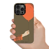 Youngkit Apple iPhone 13 Pro Max Kılıf Magsafe Şarj Özellikli Youngkit Orange Serisi Flying Balloon Kapak thumbnail 5