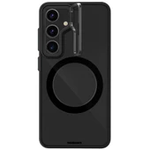 Youngkit Galaxy S24 Plus Kılıf Magsafe Şarj Özellikli Sararma Önleyici Youngkit Crystal Grid Kapak thumbnail 5