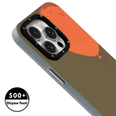 Youngkit Apple iPhone 14 Pro Max Kılıf Magsafe Şarj Özellikli Youngkit Orange Serisi Flying Balloon Kapak thumbnail 4