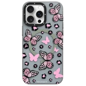 Youngkit Apple iPhone 15 Pro Max Kılıf Magsafe Şarj Özellikli Kelebek Desenli Youngkit Shadow Dance Serisi Kapak thumbnail 6