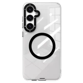 Youngkit Galaxy S24 Kılıf Magsafe Şarj Özellikli Sararmaya Karşı Dayanıklı Youngkit Clear Crystal Serisi Kapak thumbnail 2