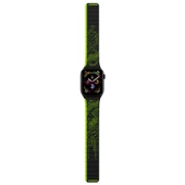 Youngkit Apple Watch 7 41mm Kordon Youngkit Technological Magnetik Tak Çıkar Silikon Strap Kayış - 6
