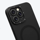 Youngkit Apple iPhone 14 Pro Kılıf Magsafe Şarj Özellikli Çizilmeye ve Aşınmaya Dayanıklı Youngkit Velvet Serisi Kapak thumbnail 12