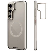 Youngkit Galaxy S24 Plus Kılıf Magsafe Şarj Özellikli Sararma Önleyici Youngkit Crystal Grid Kapak thumbnail 3