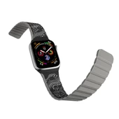 Youngkit Apple Watch 38mm Kordon Youngkit Technological Magnetik Tak Çıkar Silikon Strap Kayış thumbnail 3