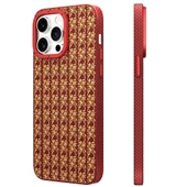 Youngkit Apple iPhone 15 Pro Max Kılıf Magsafe Şarj Özellikli Kevlar 1500D Youngkit Auspicious Loong Serisi Kapak thumbnail 1