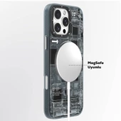 Youngkit Apple iPhone 16 Pro Kılıf Magsafe Şarj Özellikli Youngkit Technology Serisi Kapak - 7