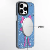 Youngkit Apple iPhone 15 Pro Kılıf Magsafe Şarj Özellikli Youngkit Anti-Trend Serisi Kapak thumbnail 3
