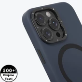 Youngkit Apple iPhone 16 Pro Max Kılıf Magsafe Şarj Özellikli Kamera Standlı Youngkit Bitty Cream Kapak thumbnail 11