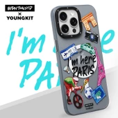 Youngkit Apple iPhone 14 Pro Max Kılıf Magsafe Şarj Özellikli Youngkit in Paris Serisi Kapak - 9