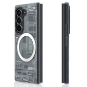 Youngkit Galaxy Z Fold 6 Kılıf Magsafe Şarj Özellikli Youngkit Technology Serisi Kapak thumbnail 3