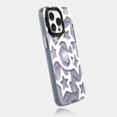 Youngkit Apple iPhone 15 Pro Kılıf Magsafe Şarj Özellikli Airbagli Çift Katmanlı Youngkit Star&Butterfly Serisi Kapak thumbnail 3