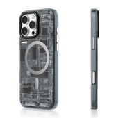 Youngkit Apple iPhone 16 Pro Kılıf Magsafe Şarj Özellikli Youngkit Technology Serisi Kapak - 4