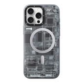 Youngkit Apple iPhone 16 Pro Kılıf Magsafe Şarj Özellikli Youngkit Technology Serisi Kapak - 9