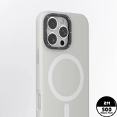 Youngkit Apple iPhone 16 Pro Max Kılıf Magsafe Şarj Özellikli Kamera Standlı Youngkit Bitty Cream Kapak thumbnail 8