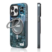 Youngkit Apple iPhone 14 Pro Max Kılıf Magsafe Şarj Özellikli Youngkit 360° Standlı Technology Serisi Kapak thumbnail 5