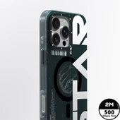 Youngkit Apple iPhone 16 Pro Kılıf Magsafe Şarj Özellikli Airbagli Hologram Tasarımlı Youngkit Interstellar Serisi Kapak thumbnail 9