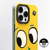 Youngkit Apple iPhone 15 Pro Kılıf Magsafe Şarj Özellikli Sunshine Tasarımlı Youngkit Daily Happy Serisi Kapak thumbnail 9