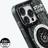 Youngkit Apple iPhone 16 Pro Kılıf Magsafe Şarj Özellikli Airbagli Hologram Tasarımlı Youngkit Interstellar Serisi Kapak thumbnail 8