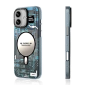 Youngkit Apple iPhone 16 Plus Kılıf Magsafe Şarj Özellikli Youngkit Technology Serisi Kapak thumbnail 3