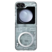 Youngkit Galaxy Z Flip 6 Kılıf Magsafe Şarj Özellikli Youngkit Technology Serisi Kapak thumbnail 9