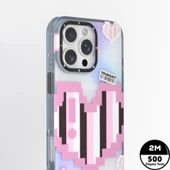 Youngkit Apple iPhone 15 Pro Max Kılıf Magsafe Şarj Özellikli Youngkit Love Serisi Kapak - 6