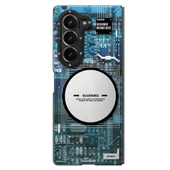 Youngkit Galaxy Z Fold 6 Kılıf Magsafe Şarj Özellikli Youngkit Technology Serisi Kapak thumbnail 9