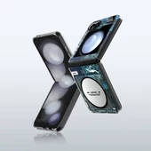 Youngkit Galaxy Z Flip 6 Kılıf Magsafe Şarj Özellikli Youngkit Technology Serisi Kapak thumbnail 6