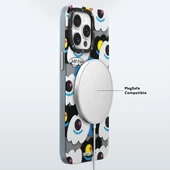 Youngkit Apple iPhone 15 Pro Max Kılıf Magsafe Şarj Özellikli Youngkit Happy View Serisi Kapak thumbnail 4