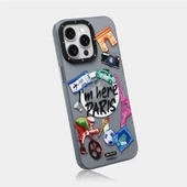 Youngkit Apple iPhone 14 Pro Max Kılıf Magsafe Şarj Özellikli Youngkit in Paris Serisi Kapak - 7