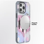 Youngkit Apple iPhone 15 Pro Max Kılıf Magsafe Şarj Özellikli Youngkit Love Serisi Kapak - 9
