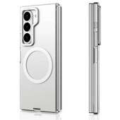 Youngkit Galaxy Z Fold 6 Kılıf Magsafe Şarj Özellikli Şeffaf Youngkit Crystal Shield Serisi Kapak thumbnail 1