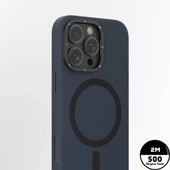 Youngkit Apple iPhone 16 Pro Max Kılıf Magsafe Şarj Özellikli Kamera Standlı Youngkit Bitty Cream Kapak thumbnail 9