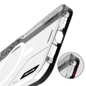 Youngkit Apple iPhone 16 Pro Max Kılıf Magsafe Şarj Özellikli Çıkarılabilir Arka Yüzeyli Youngkit Mecha Kapak thumbnail 11