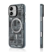 Youngkit Apple iPhone 16 Plus Kılıf Magsafe Şarj Özellikli Youngkit Technology Serisi Kapak thumbnail 4