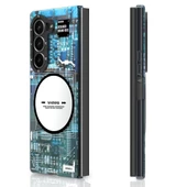 Youngkit Galaxy Z Fold 6 Kılıf Magsafe Şarj Özellikli Youngkit Technology Serisi Kapak thumbnail 2