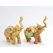 Swaroski Taşlı Tekli Fil Figürü Alk1890 - 1