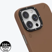 Youngkit Apple iPhone 15 Pro Max Kılıf Magsafe Şarj Özellikli Basit Mat Deri Desenli Youngkit Tech Fashion Serisi Kapak thumbnail 6