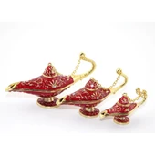 Swaroski Taşlı 3'lü Alaaddin Lambası Alk1923 - 1