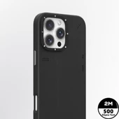 Youngkit Apple iPhone 15 Pro Max Kılıf Magsafe Şarj Özellikli Basit Mat Deri Desenli Youngkit Tech Fashion Serisi Kapak thumbnail 9